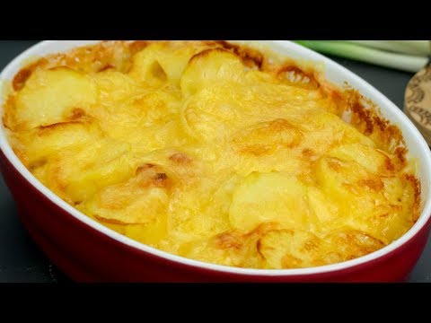 Gratin de pommes de terre gourmand – une recette très simple et rapide ! | Savoureux.TV