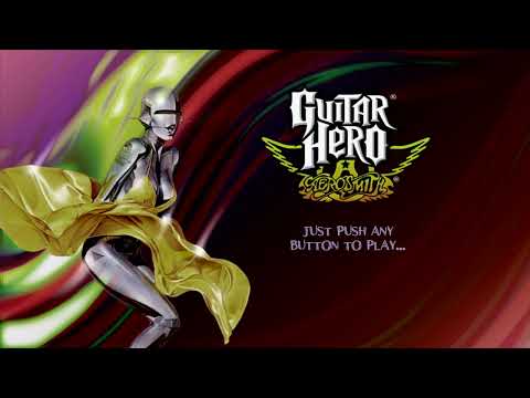 Guitar Hero: Aerosmith Title Screen (PC, PS3, PS2, Wii, Xbox 360)