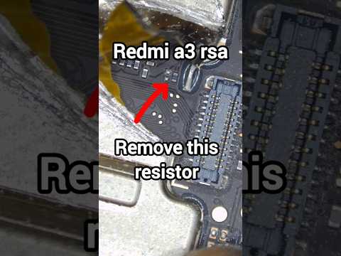 xiaomi redmi A3 rsa Solution