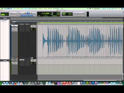 Pro Tools 11 - #19 - Elastic Audio pt.1 - Monophonic, Polyphonic, Quantizing Audio