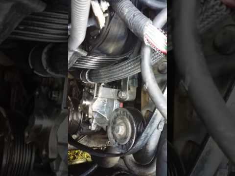2006 chevy impala 3.9 water pump install