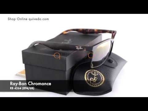 Ray-Ban Chromance RB 4264 894/6B - Occhiali originali completi di confezioni e certificati