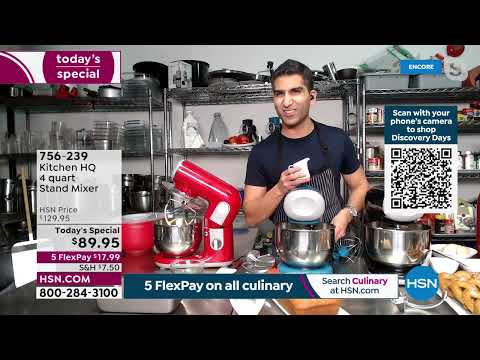 HSN | KitchenHQ featuring Chef Shahir 02.11.2022 - 04 AM