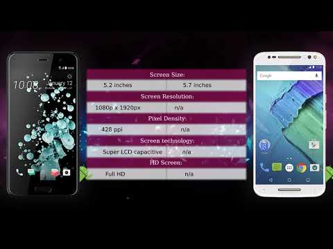 HTC U Play vs Motorola X Style - Phone comparison