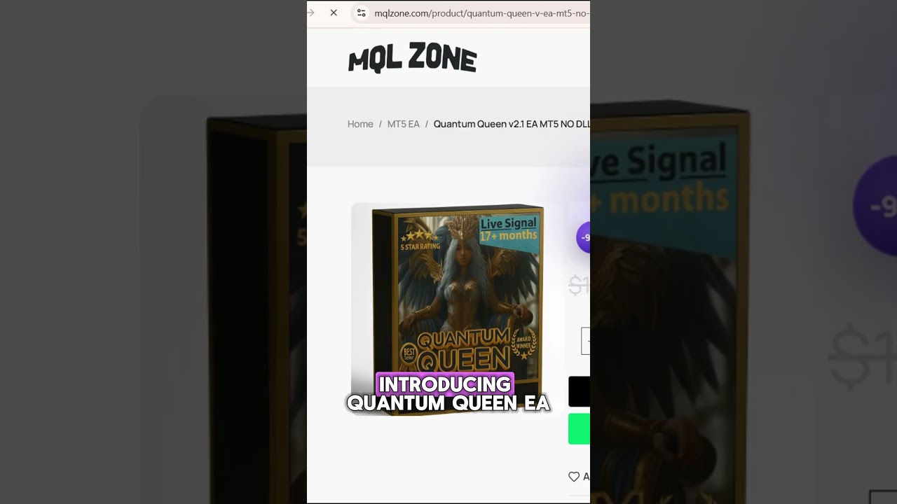 Quantum Queen v2.1 EA – Royal Gold & Forex Trading