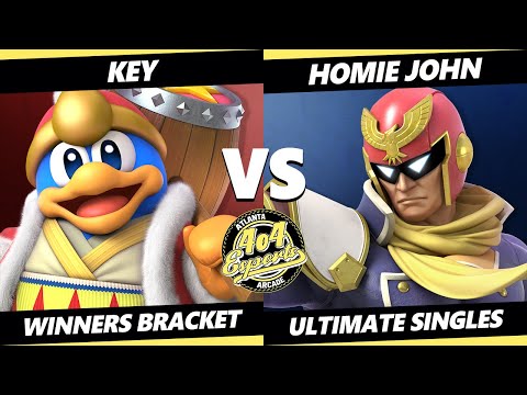 4o4 Smash Night 25 - Key (Dedede) Vs. Homie John (Captain Falcon) SSBU Ultimate Tournament