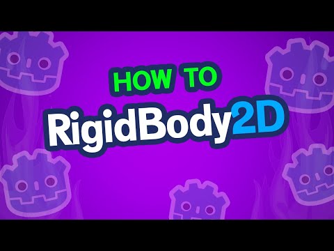 How to use RigidBody2D in Godot Tutorial