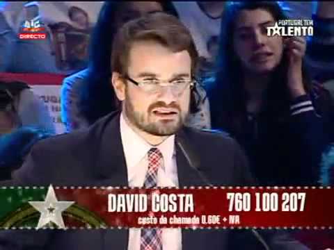 Portugal Tem Talento 1ª Semi Final - David Costa