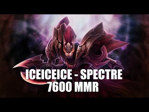 iceiceice 7600 MMR Playing Spectre 34 KILLS With Manta and Eye Of Skadi