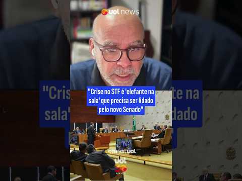 Crise no STF é ‘elefante na sala’ que precisa ser lidado pelo novo Senado, diz Alexandre Borges