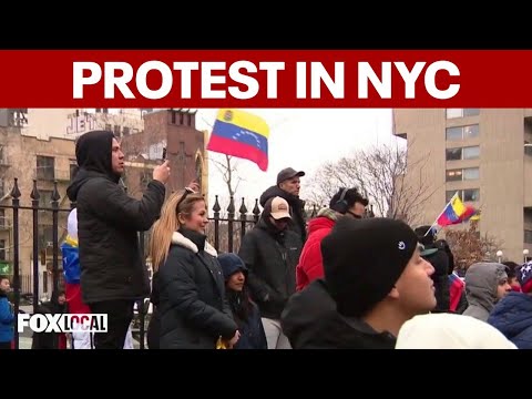 Expert explains due process as Maduro faces US charges; Venezuelan New Yorkers rally outside court