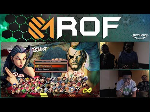 MF.Louffy (Rose) vs Ryan Hart (Sagat) losers final ROF