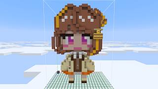 Sendo Yuuhi make in Minecraft