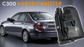 REPLACE MERCEDES C300 CHARCOAL/VAPOR CANISTER #p0455 #p0456 #2034700659