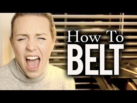 How to Belt - Evynne Hollens