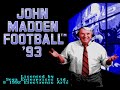Intro Demo John Madden Football 93 USA Europe Genesis Mega Drive