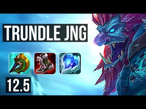 TRUNDLE vs OLAF (JNG) | 14/2/15, Legendary, 300+ games | NA Master | 12.5