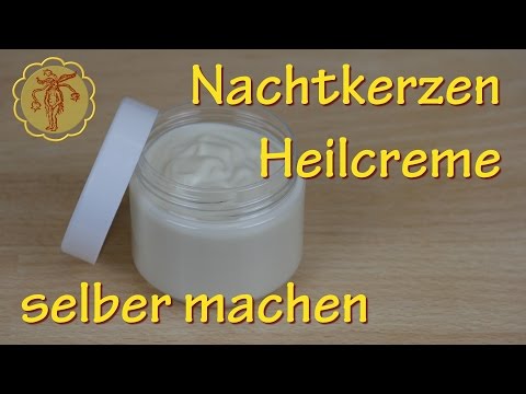 Nachtkerzen-Heilcreme selber machen - gegen Juckreiz und Ekzeme