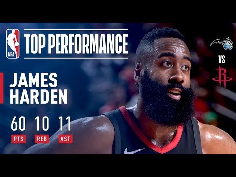 James Harden's 60-Point Triple-Double (First in NBA History) | January 30, 2018