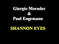 shannon eyes - Giorgio Moroder & Paul Engemann ...