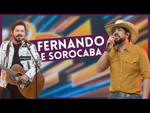 Fernando e Sorocaba cantam “É Tenso” no Faustão
