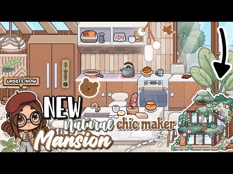 NEW FREE NATURAL CHIC HOUSE MAKER Aesthetic🧸AVATAR WORLD House Ideas✨NEW UPDATE FREE [House Design]