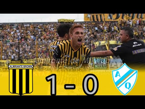 Primera B : ALMIRANTE BROWN 1 - 0 ARGENTINO DE QUILMES | (El Gol)