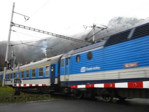 Mimořádné - Průjezd zpožděného vlaku R 776 Radobýl - Vaňov u Ústí nad Labem