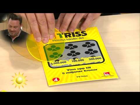 Hur mycket fredagsmys räcker dagens trissvinst till? - Nyhetsmorgon (TV4)