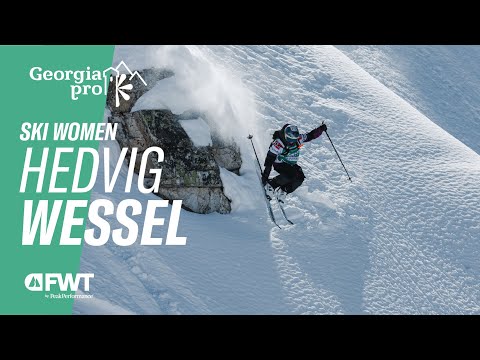 Hedvig Wessel Flying Down the Khakhiani Face I FWT24 Georgia Pro