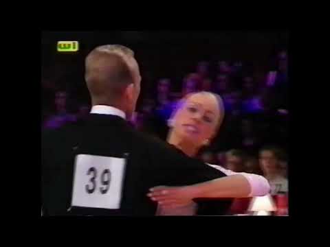 1999 IDSF European Standard Solo Tango Final - Jonathan Crossley and Kylie Jones