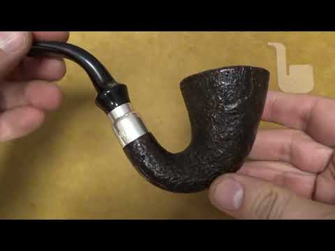 Pipa Brebbia First Calabash Sabbiata - filtro 9mm