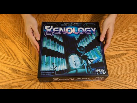 Xenology Boardgame Unboxing
