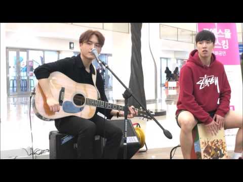 잔나비(JANNABI)_160409_고백(Cover)-델리스파이스 @코엑스(버스킹)