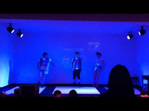 Jo Kwon "I'm da one" cover dance live in 2PM NIGHT 120908 by H2O (Rina, Aika, Seula)