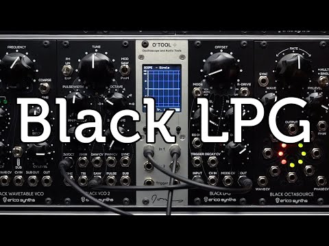 Erica Synths Black LPG Low Pass Gate Module image 2