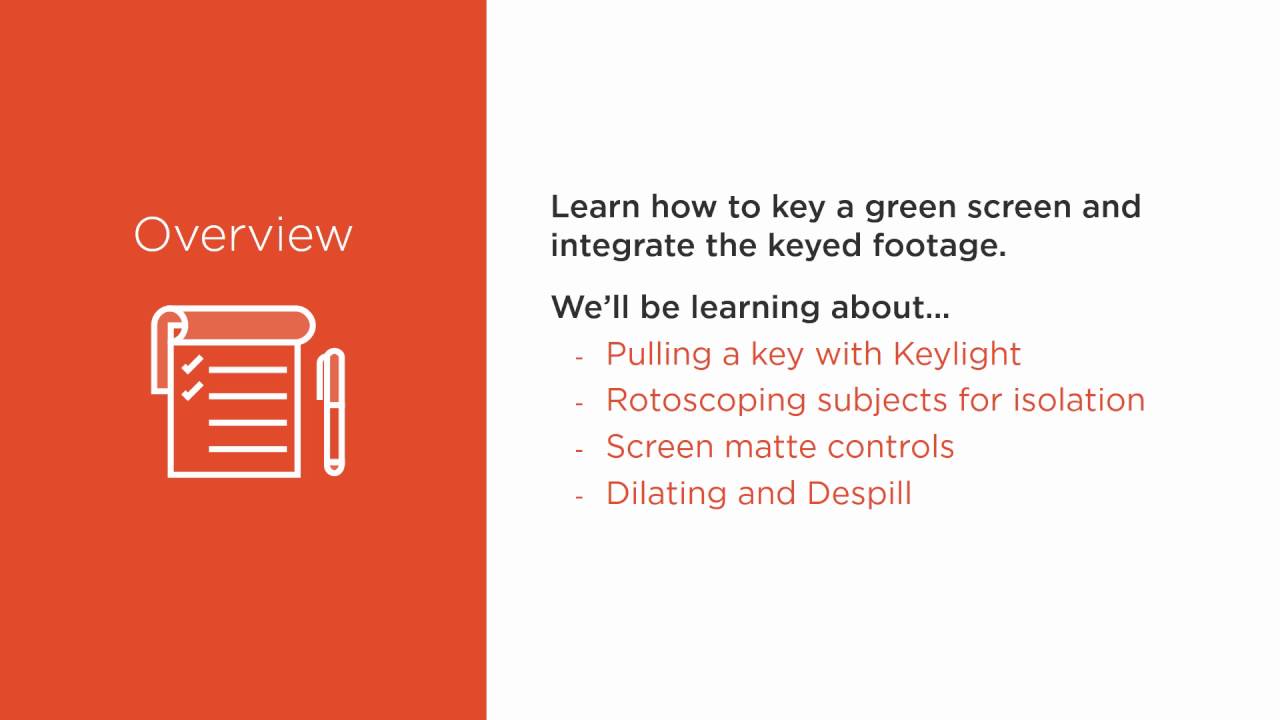 Nuke For After Effects Users | Module 4: Keying (Part 1)