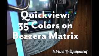 Quickview: Bezzera Matrix has 35 Color Options!