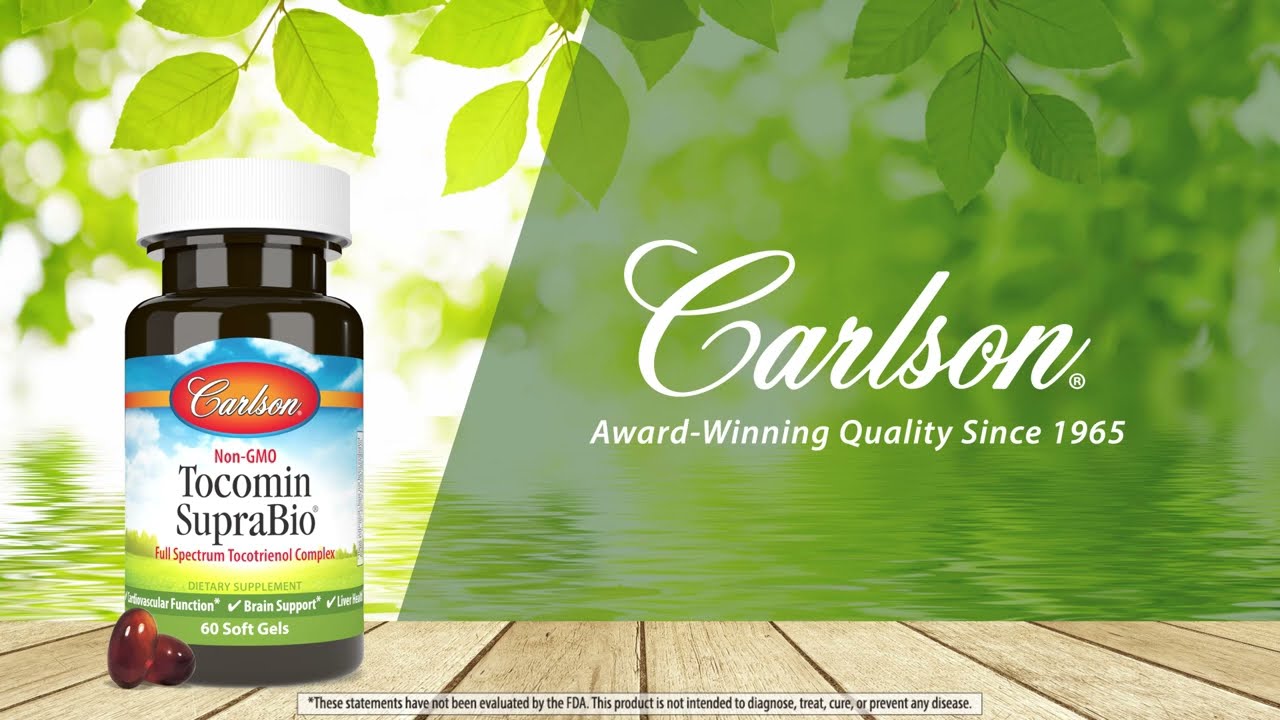 Tocomin SupraBio | Full Spectrum Tocotrienol Complex