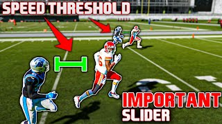 YOU NEED to get this right, if you want realistic gameplay in MADDEN