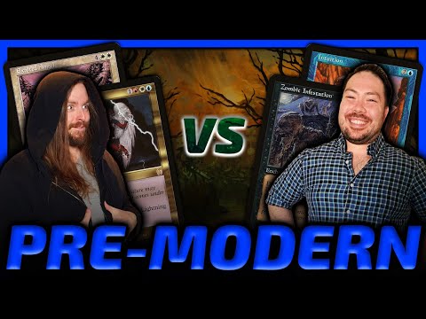 The Solution Vs Blue Zombie Infestation!!! [Paper Premodern MtG Gameplay] 2025