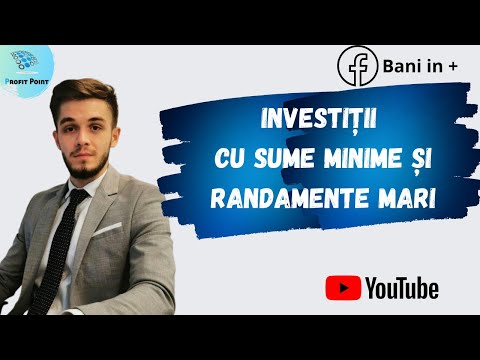 Investitii mici,  randamente mari? Educație financiară pentru începători