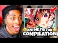 VexReacts To Anime TikTok Compilation For The First Time!