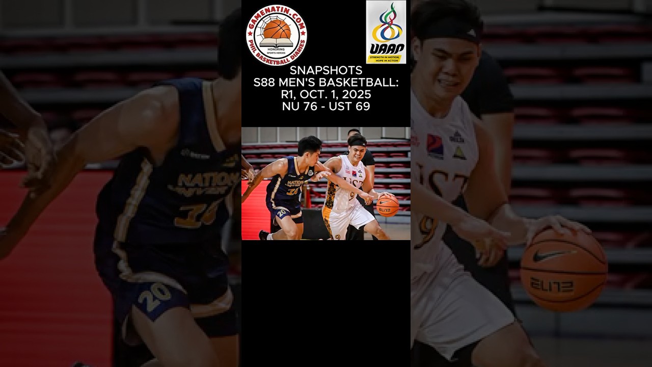 Snapshots: Men's Basketball - NU 76 - UST 69