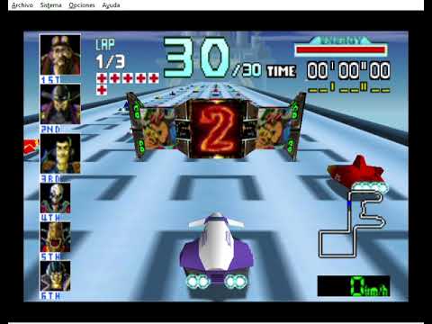 F ZERO X CLIMAX Gameplay Gold Cup Hard White Cat part 1