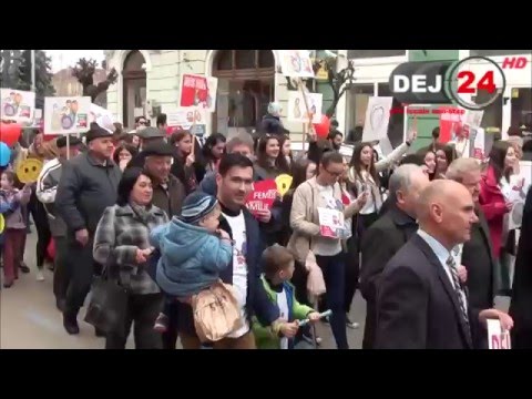 Marsul pentru viata Dej 26 03 2016
