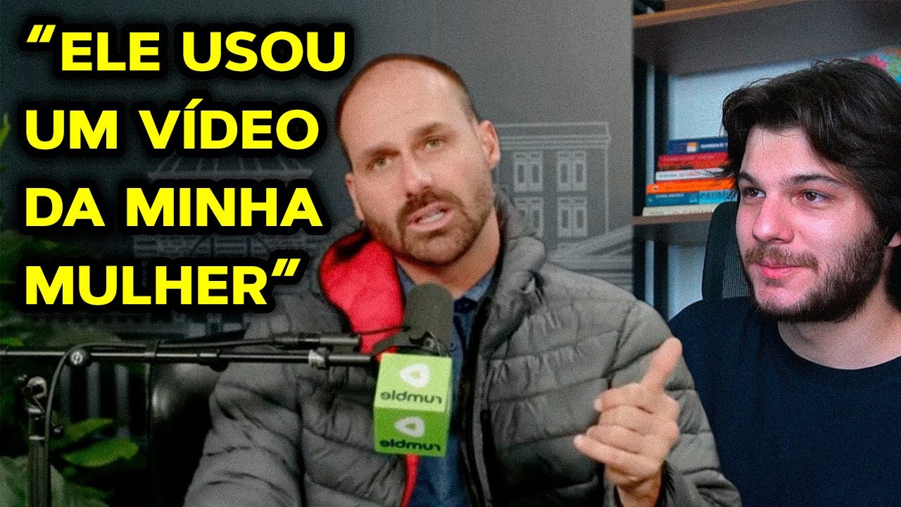 Eduardo tá put0 com o meu vídeo (REACT)