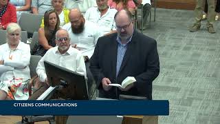 New Braunfels City Council Address- 5.27.25