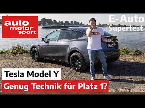 Viel Technik, aber auch direkt Benchmark? Tesla Model Y im E-Auto Supertest - Bloch erklärt #158