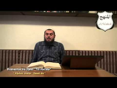 Komentar na djelo Tri načela 10. dio - Kurra hfz. Dževad Gološ, prof.